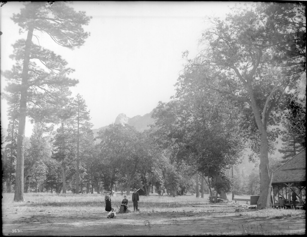 Camping at Mount San Jacinto, Riverside County, ca.1900 (CHS-3691)