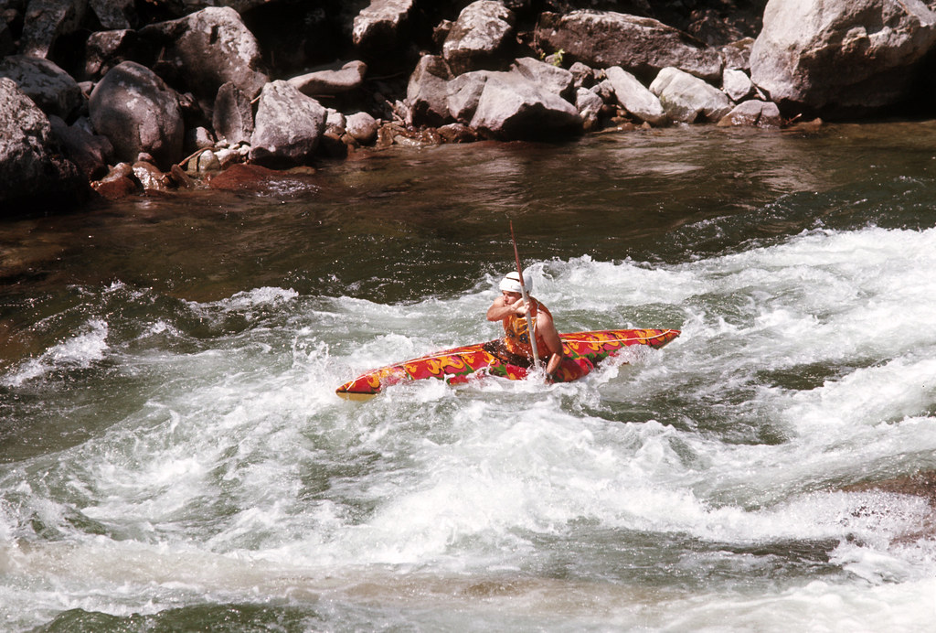 Kayaking river no date