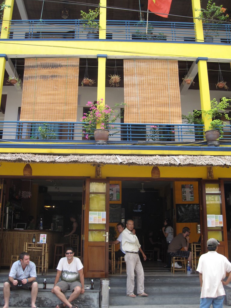Hue Backpackers Hostel: entrance