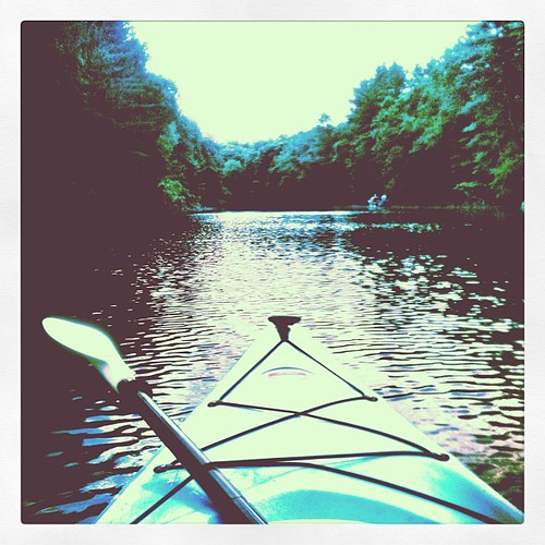 an #afternoon #kayaking... #river #newengland